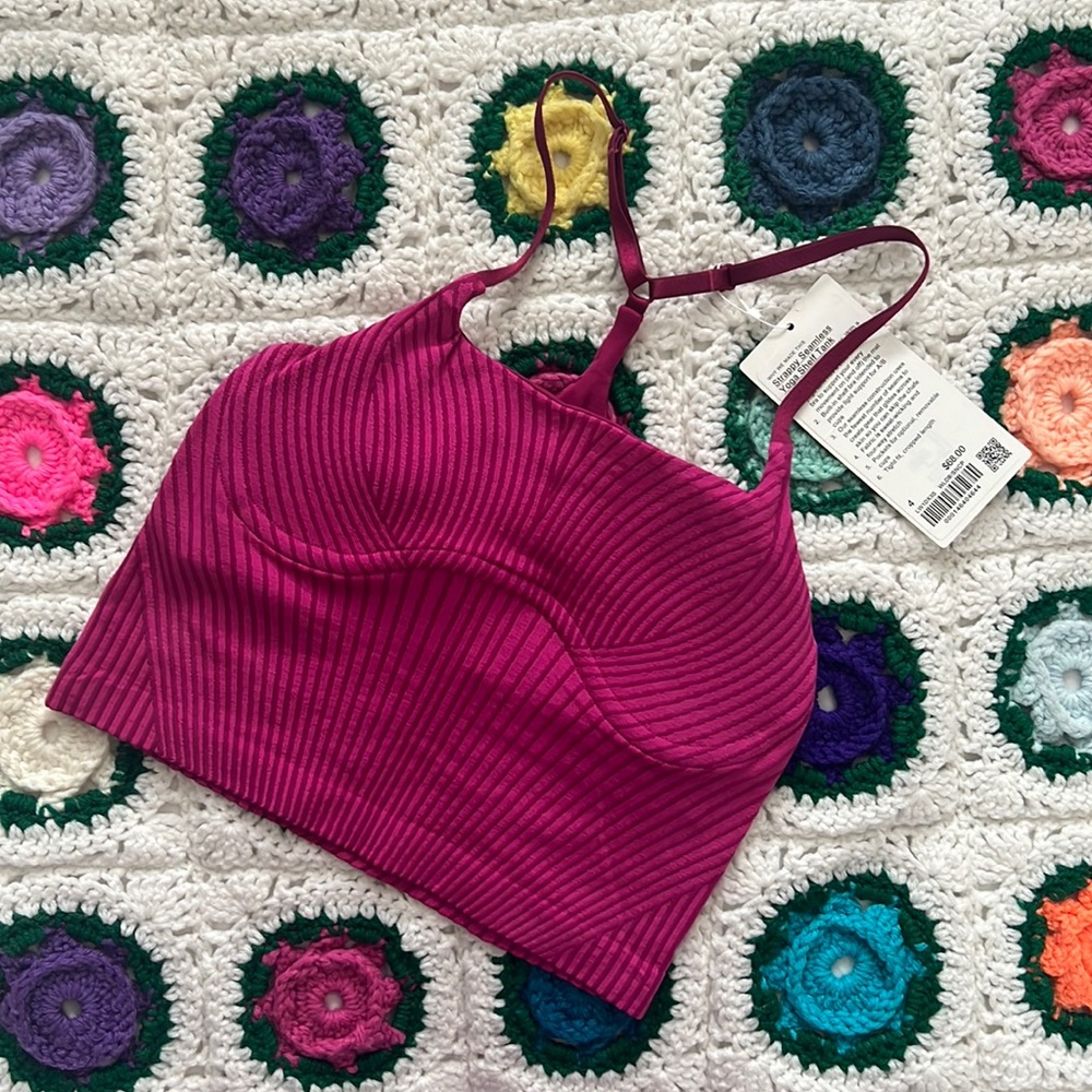 Lululemon Pink Yoga Tank